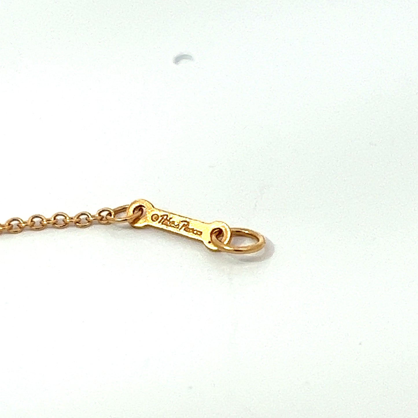 Vintage Tiffany & Co. Paloma's Graffiti Forever 18K Yellow Gold Necklace