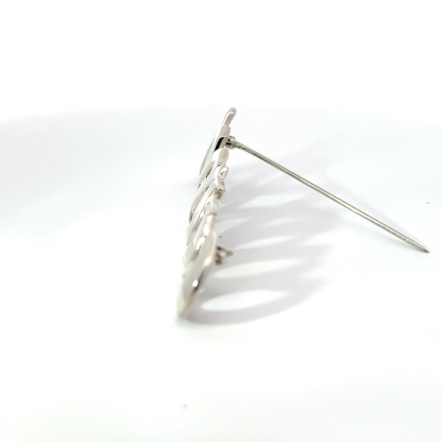 Vintage Tiffany & Co. Paloma Picasso Sterling Silver Hugs and Kisses Brooch