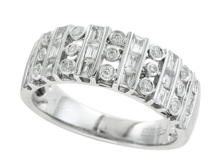 Effy Diamond and 14K White Gold Ring