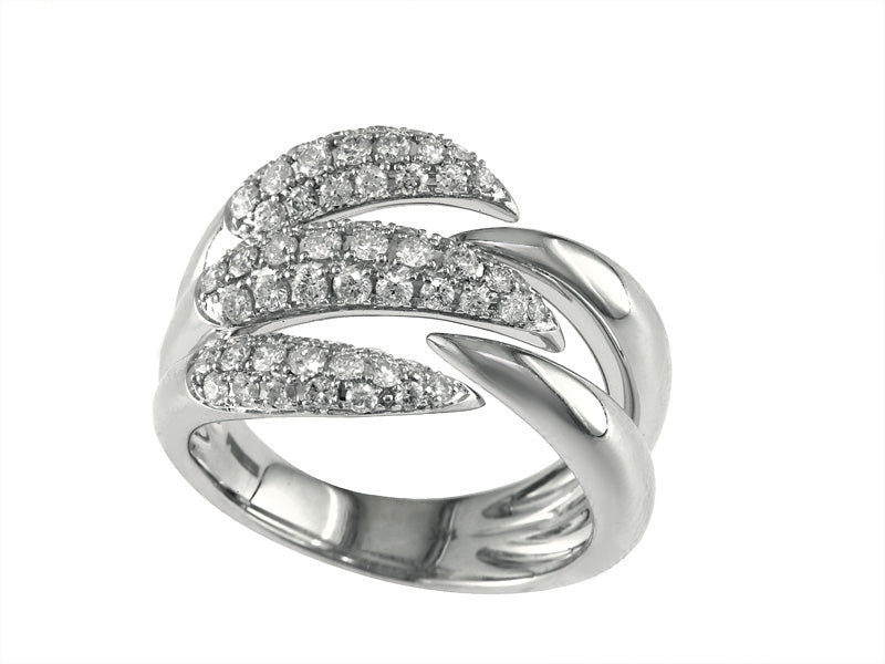 Effy .75 ctw Diamond and 14K White Gold Ring