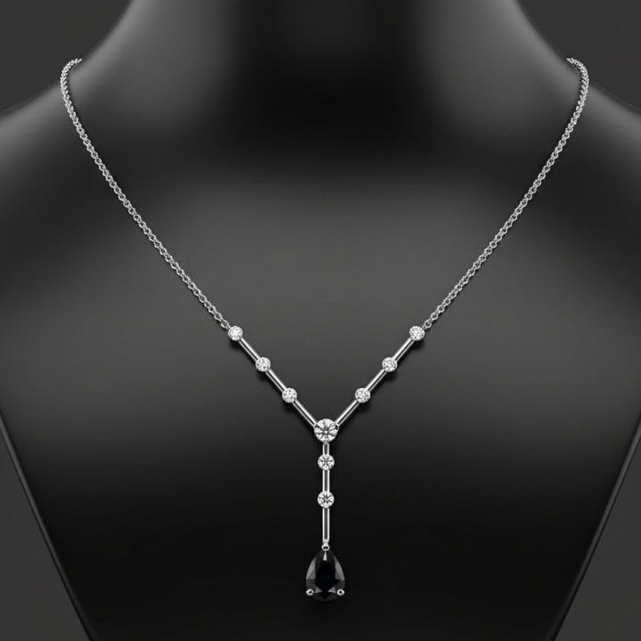 Estate Natural Color Change Alexandrite and Diamond Necklace