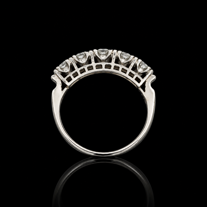 Estate Diamond Platinum Ring