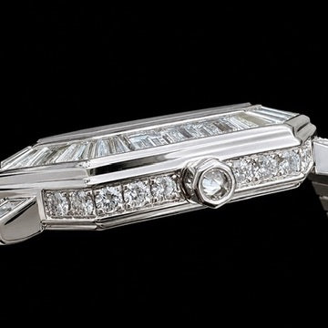 Estate Musuem Collection Corum Watch Skeleton Dial 44.20 cttw Diamond 18k White Gold Watch