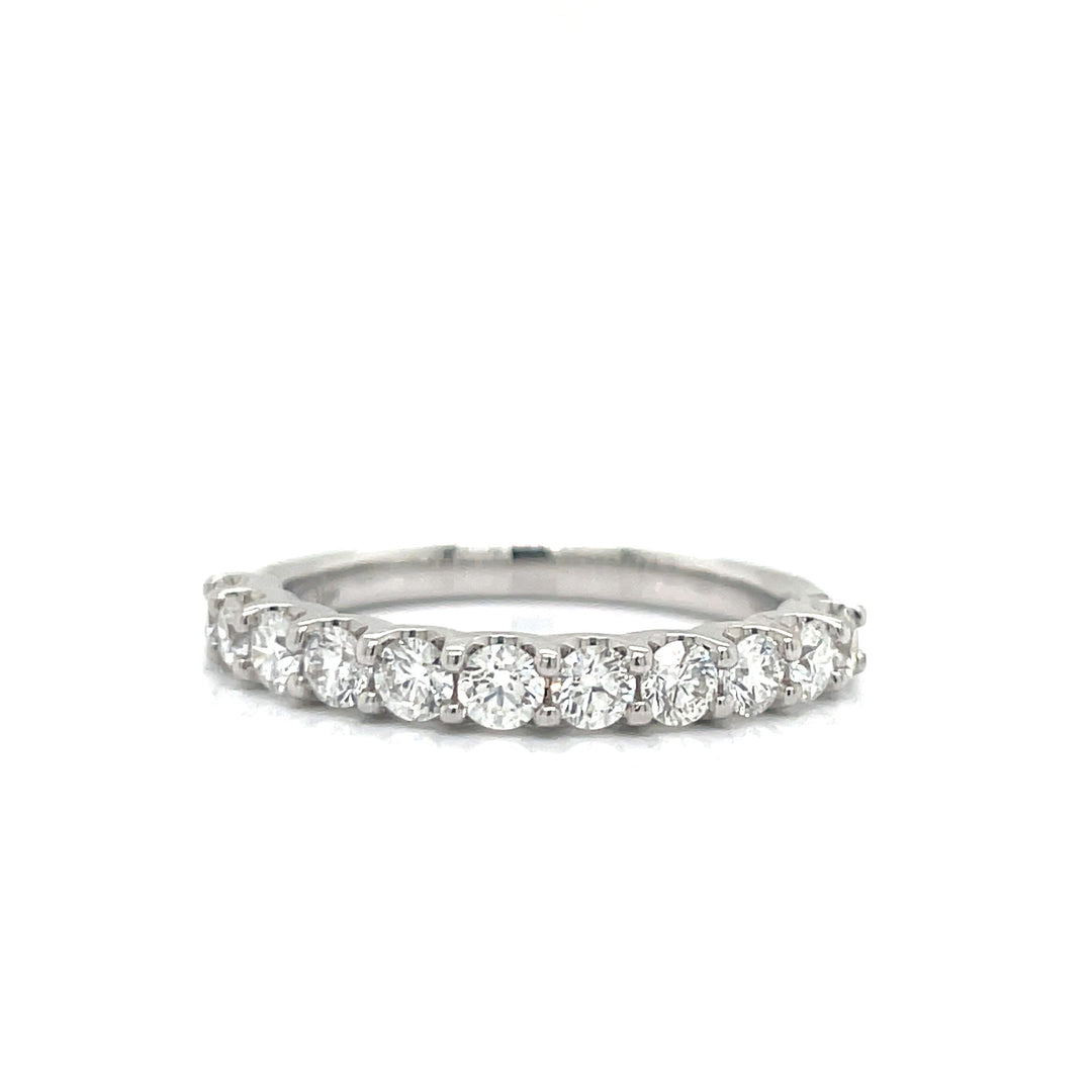 Maya Lianna 0.74 Ctw. Diamond and 14K White Gold Anniversary Band