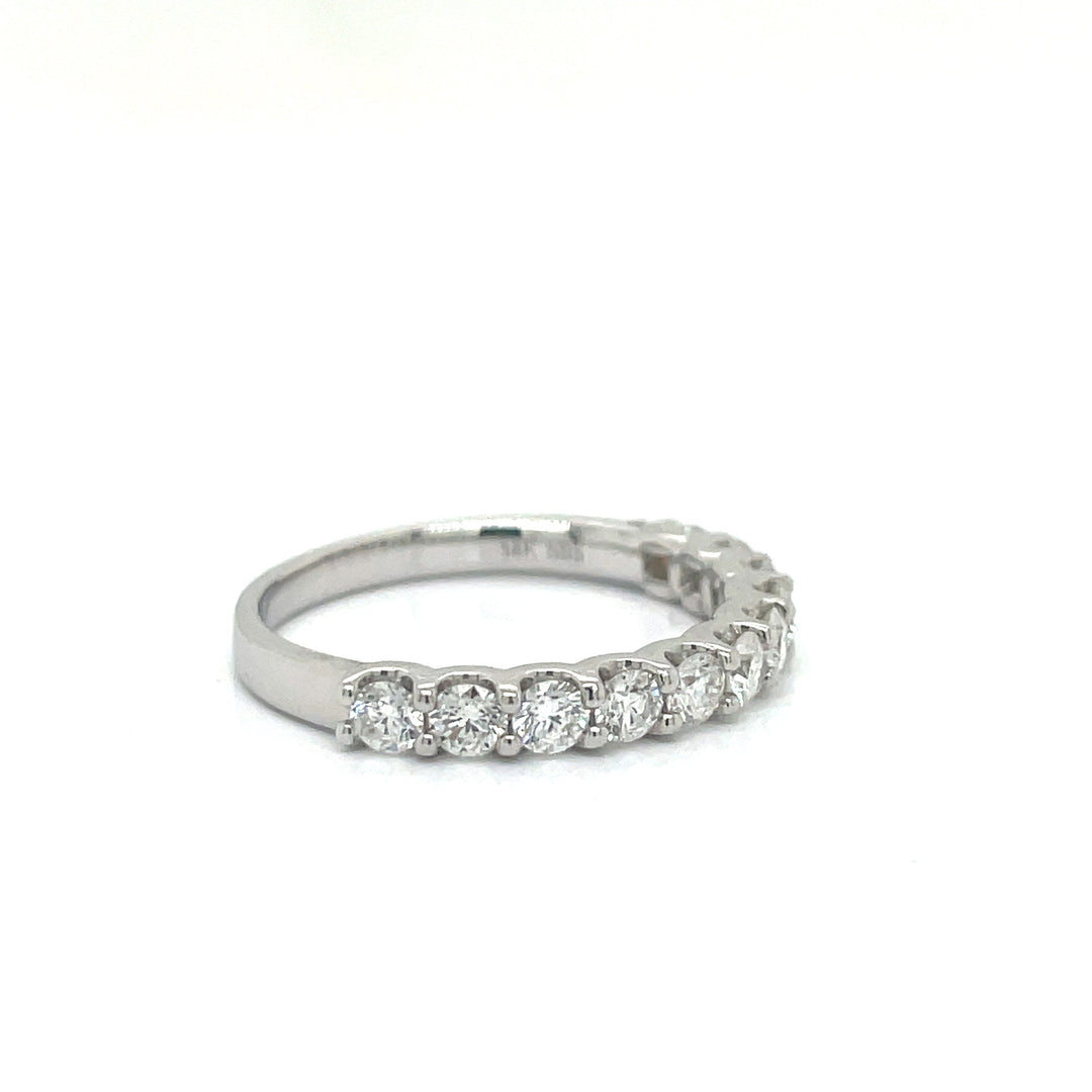 Maya Lianna 0.74 Ctw. Diamond and 14K White Gold Anniversary Band