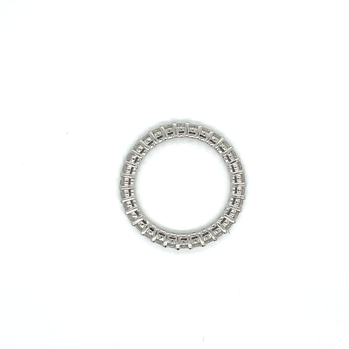Maya Lianna 1.03 ctw Diamond and 14K White Gold Eternity Band