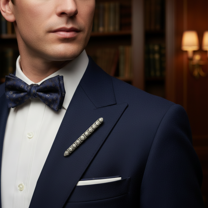 Art Deco 3.50cttw Diamond Platinum Brooch