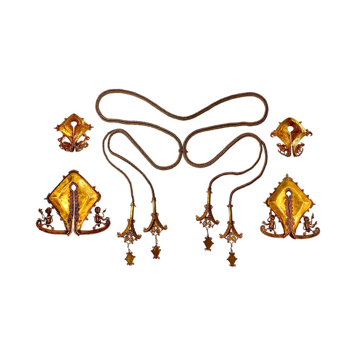 The Gold of Umbu Borung Kanatar Museum Collection. 13.9KT - 21.6KT Yellow Gold. 535.4 grams