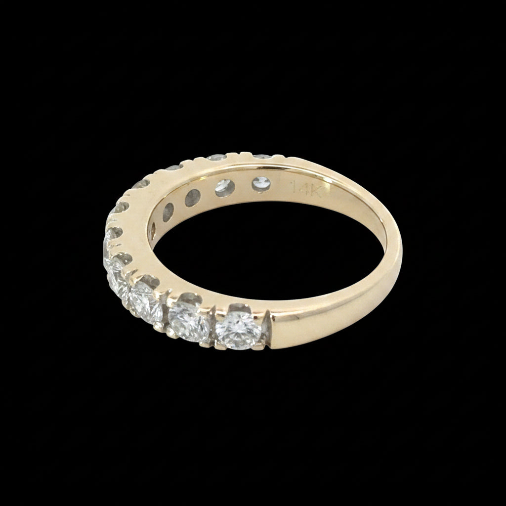 14K Gold 1.50 CTW Lab Grown Diamond Wedding Band (Copy)