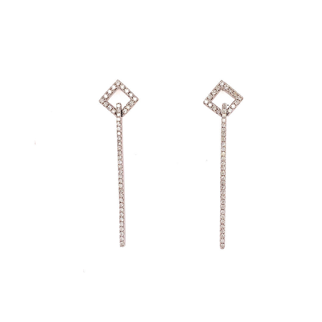 Maya Lianna Diamond Dangle Earrings