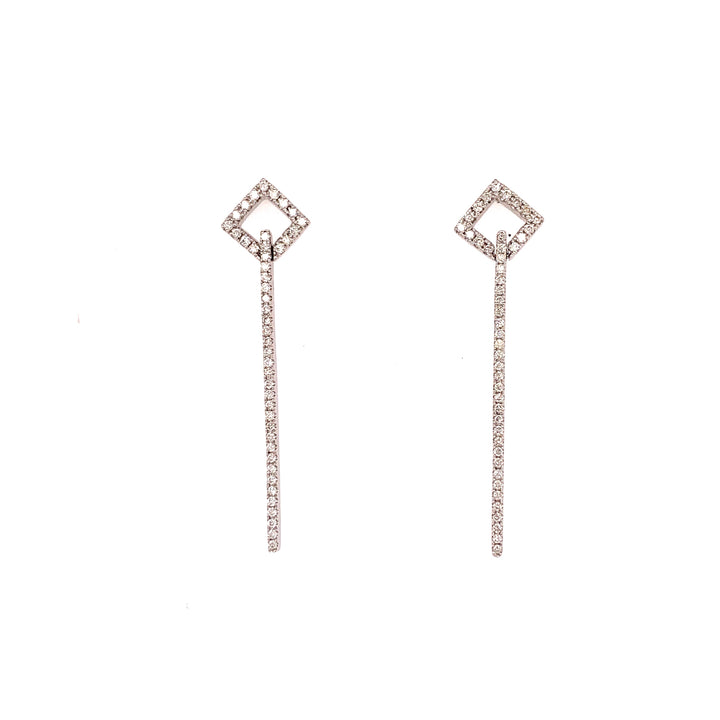 Maya Lianna Diamond Dangle Earrings
