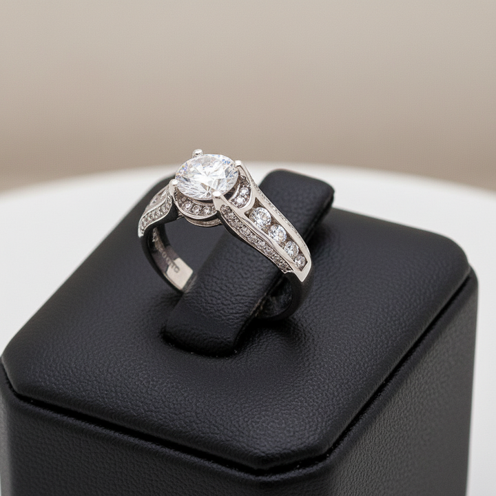 Verragio Diamond and 18K White Gold Semi Mount Ring