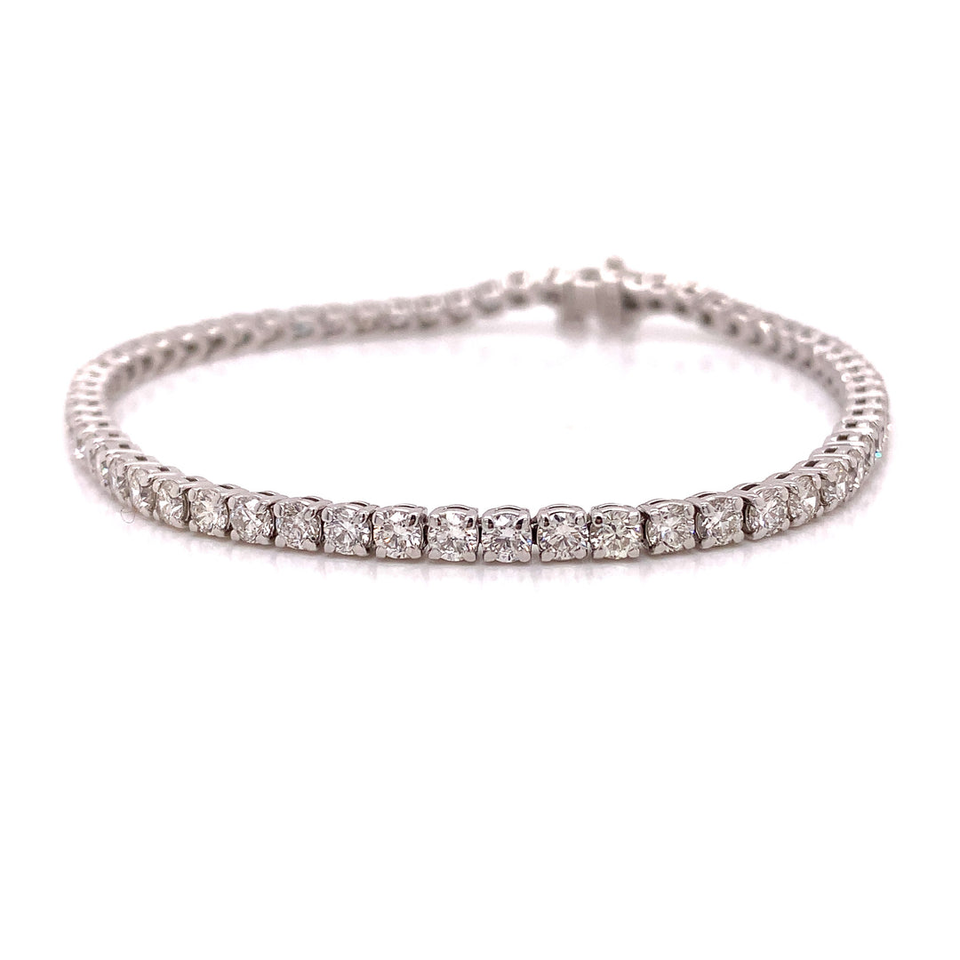 Classico 5.0 ctw Diamond and 14K White Gold Tennis Bracelet