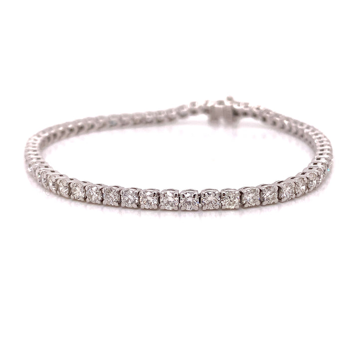 Classico 5.0 ctw Diamond and 14K White Gold Tennis Bracelet
