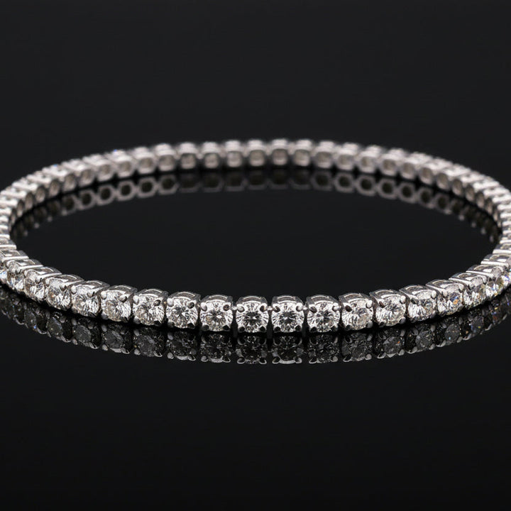 Classico 5.0 ctw Diamond and 14K White Gold Tennis Bracelet