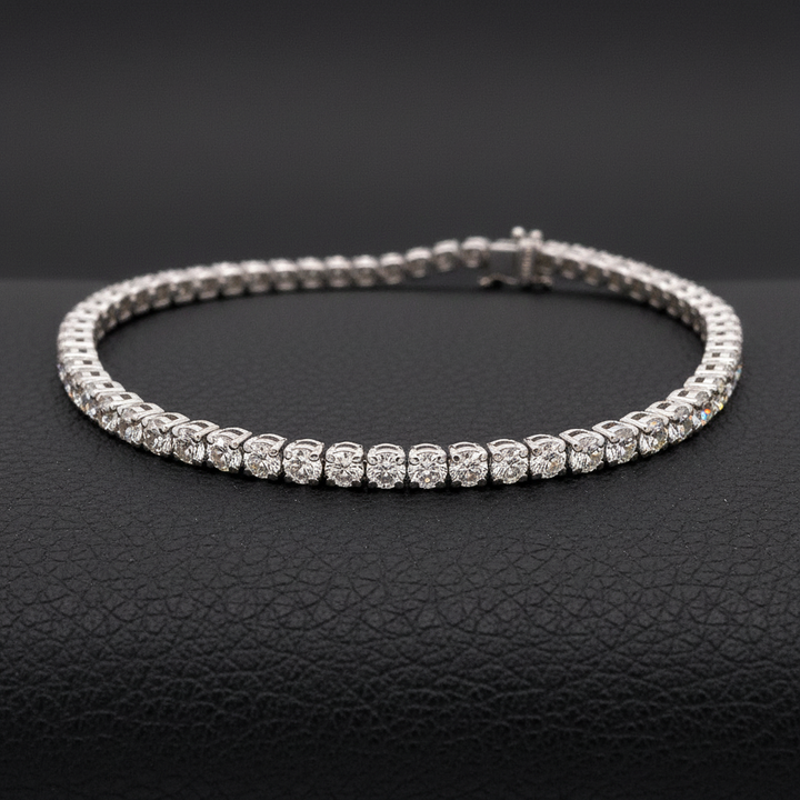 Classico 5.0 ctw Diamond and 14K White Gold Tennis Bracelet