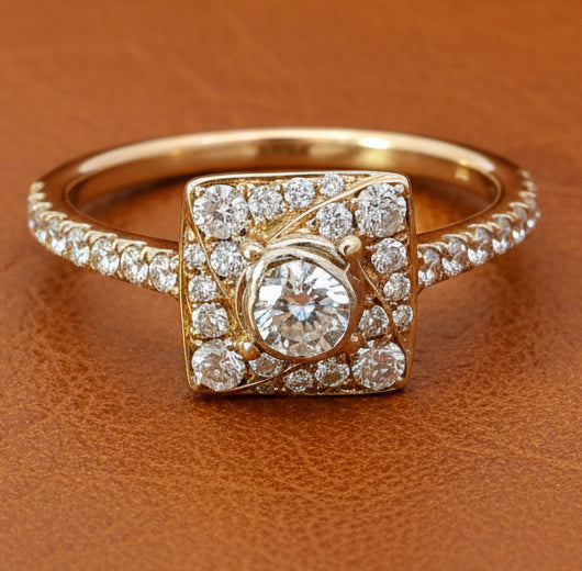 Leo Schachter .75 cttw Diamond Ring 14893