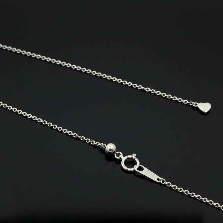 Contemporary 2.00cttw Diamond Double Heart 14/18K White Gold Necklace