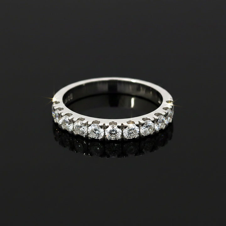 14K Gold 1.00 CTW Lab Grown Diamond Wedding Band