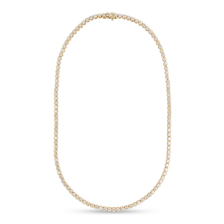 9.50cttw Diamond Anniversary Necklace 14K Yellow Gold