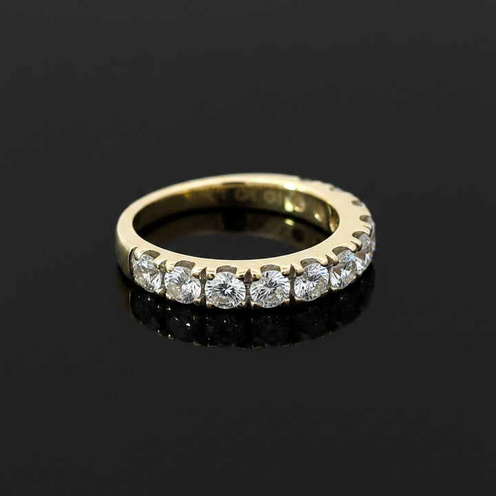 14K Gold 1.50 CTW Lab Grown Diamond Wedding Band (Copy)