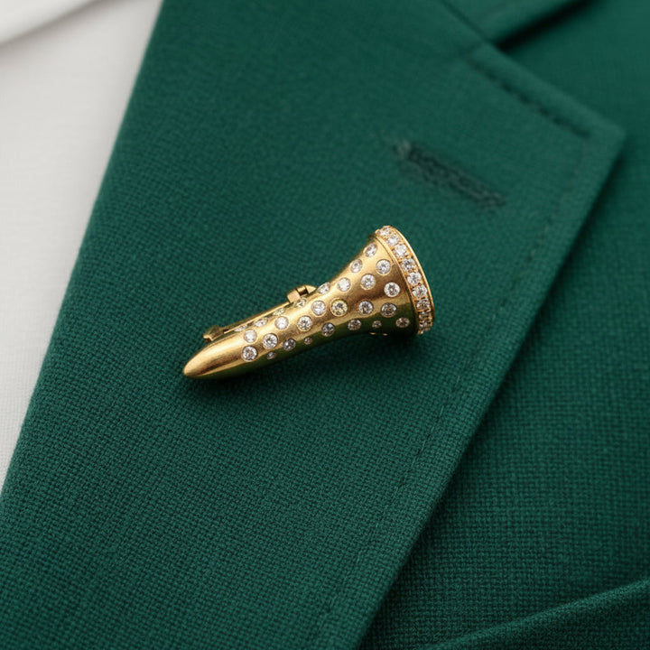 The Bambino Golf Tee One of a Kind Pendant/Brooch 15456