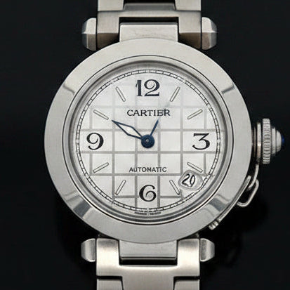 Estate Cartier Pasha #2324 Automatic, Date Stainless Steel 36mm Watch