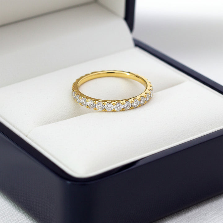 14K Gold 0.50 CTW Lab Grown Diamond Wedding Band