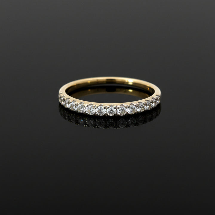 14K Gold 0.50 CTW Lab Grown Diamond Wedding Band