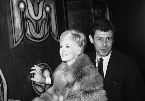 Estate Of Hollywood Actress Connie Stevens Diamond Ruby and Pearl Multi Row 18K White Gold Necklace