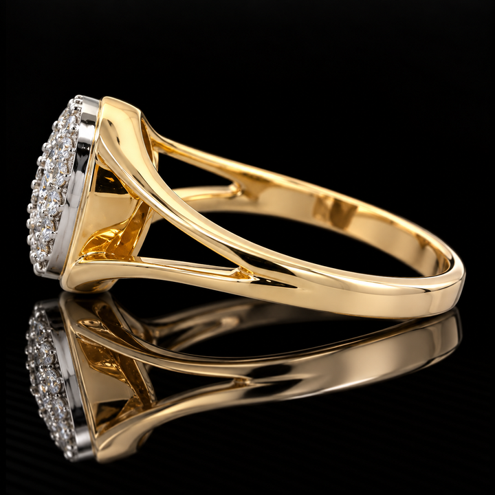 Estate Diamond 14KT Yellow Gold Ring