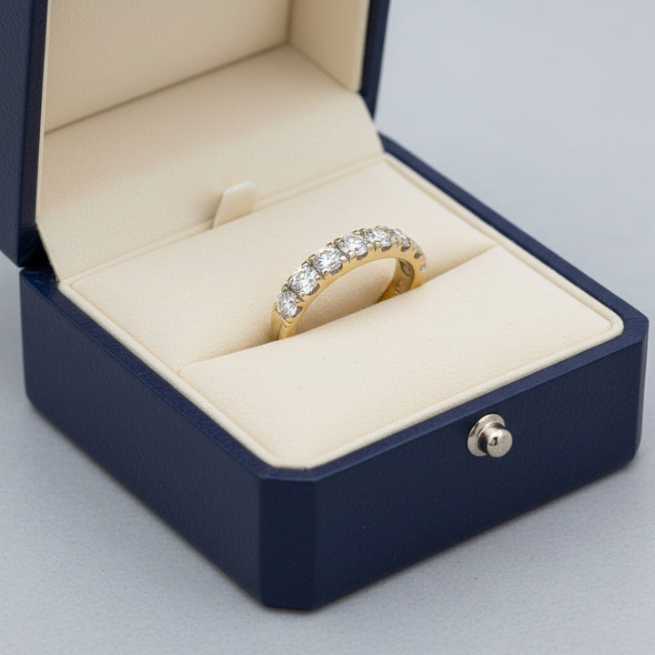 14K Gold 1.50 CTW Lab Grown Diamond Wedding Band (Copy)