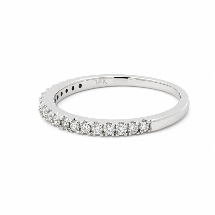 14K Yellow Gold 0.50 CTW Lab Grown Diamond Wedding Band