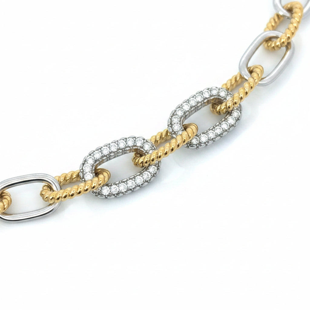 2.00 CTW Lab Grown Diamond Link Bracelet