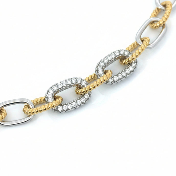2.00 CTW Lab Grown Diamond Link Bracelet