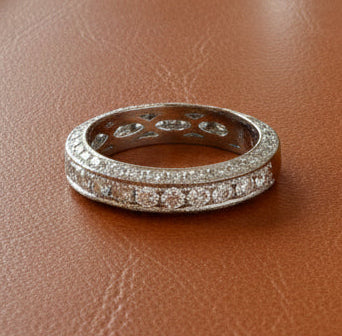 Designer Multi Profile 1.6cttw. 18K White Gold Ring