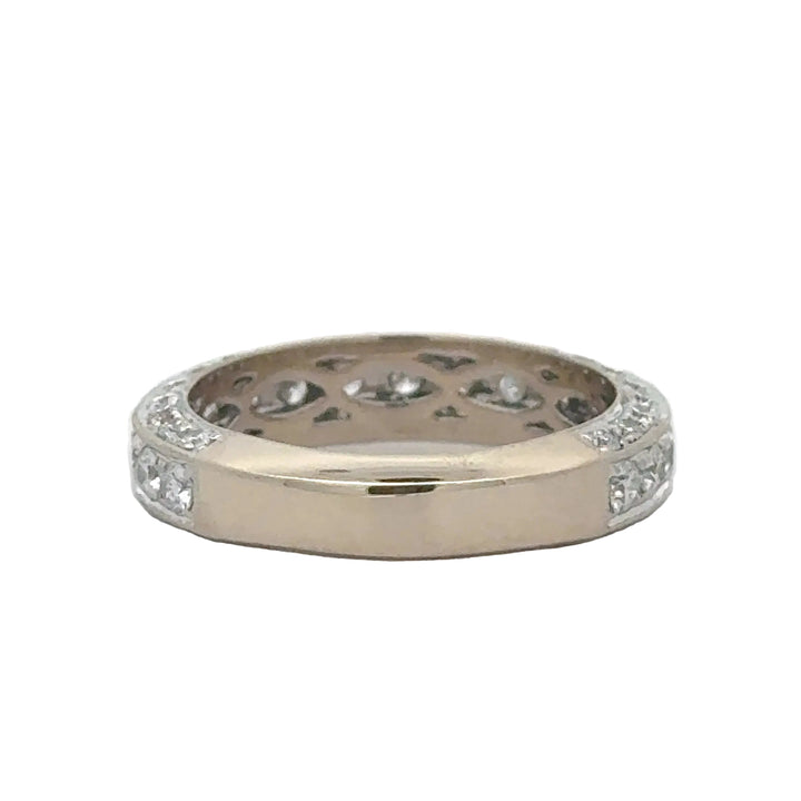 Designer Multi Profile 1.6cttw. 18K White Gold Ring