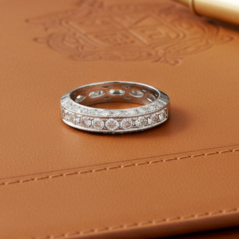 Designer Multi Profile 1.6cttw. 18K White Gold Ring