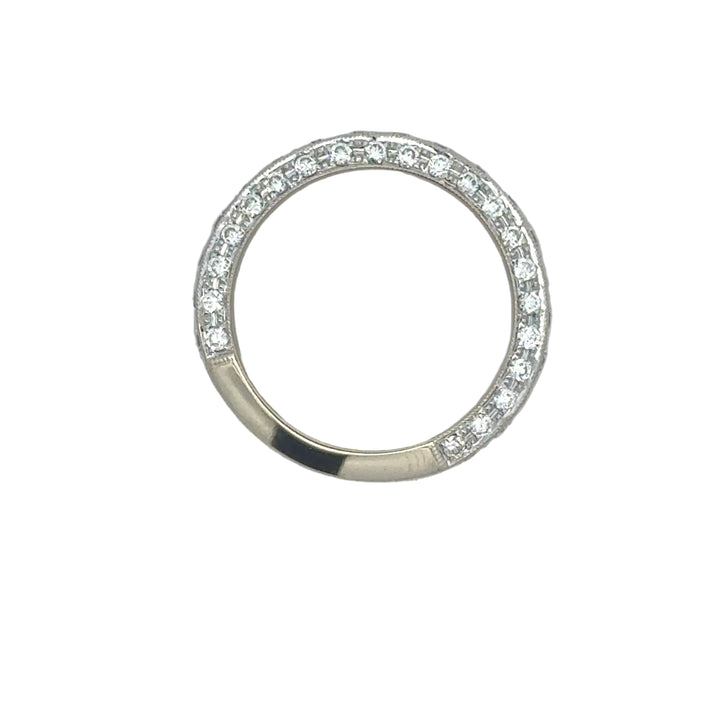 Designer Multi Profile 1.6cttw. 18K White Gold Ring