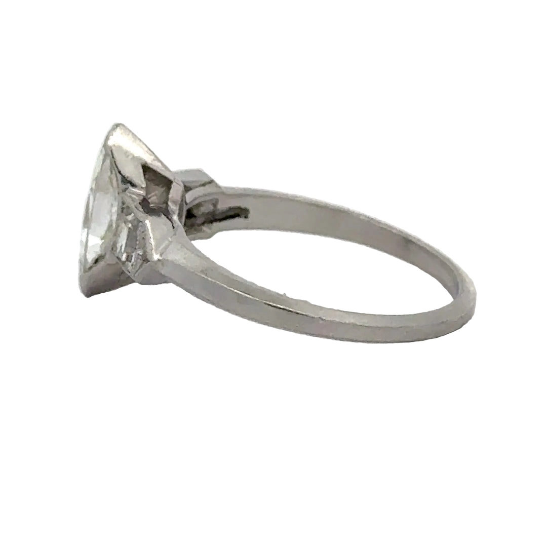 Art Deco Diamond Platinum Ring