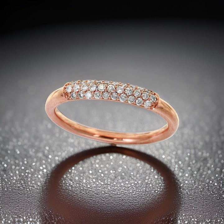Effy Diamond and 14K Rose Gold Band