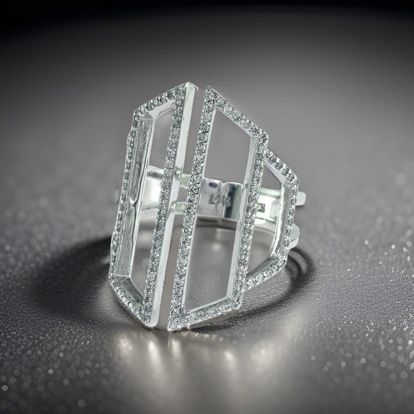 Effy .66 ctw Diamond and 14K White Gold Ring