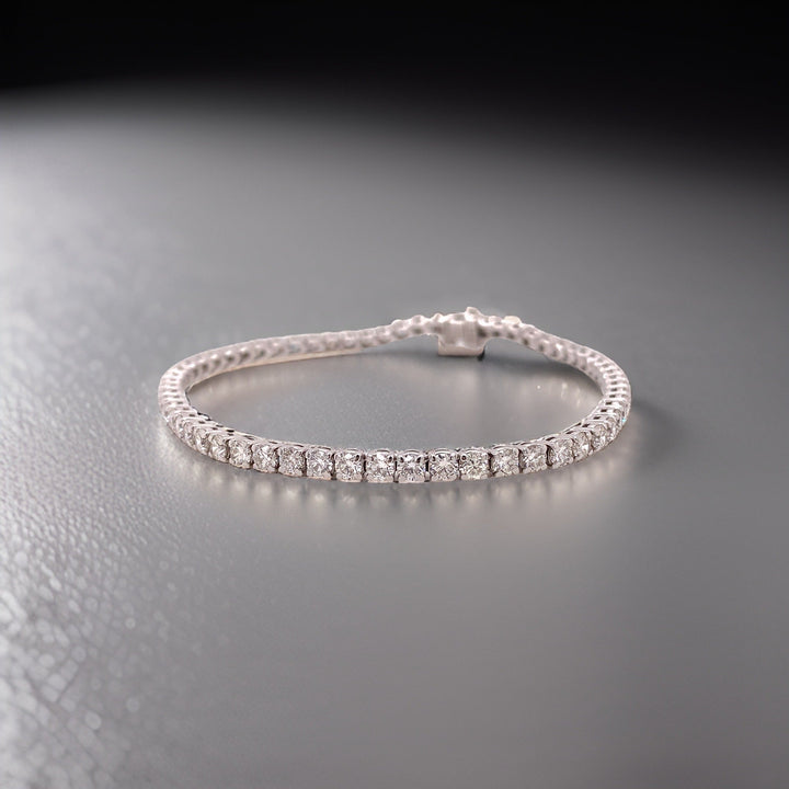 Classico 5.0 ctw Diamond and 14K White Gold Tennis Bracelet