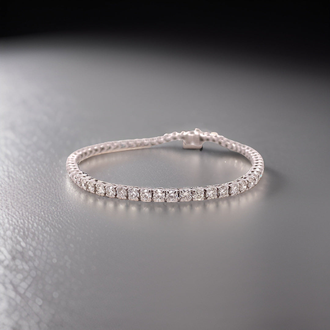Classico 5.0 ctw Diamond and 14K White Gold Tennis Bracelet