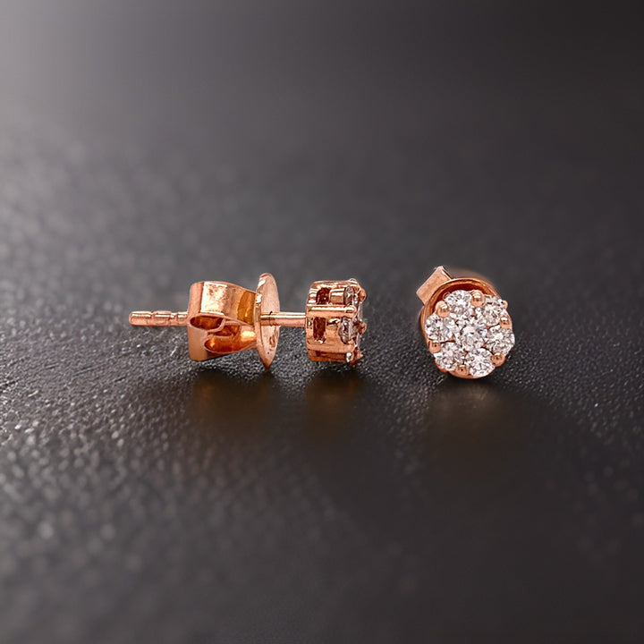 Maya Lianna .25 cttw Diamond Cluster Earrings