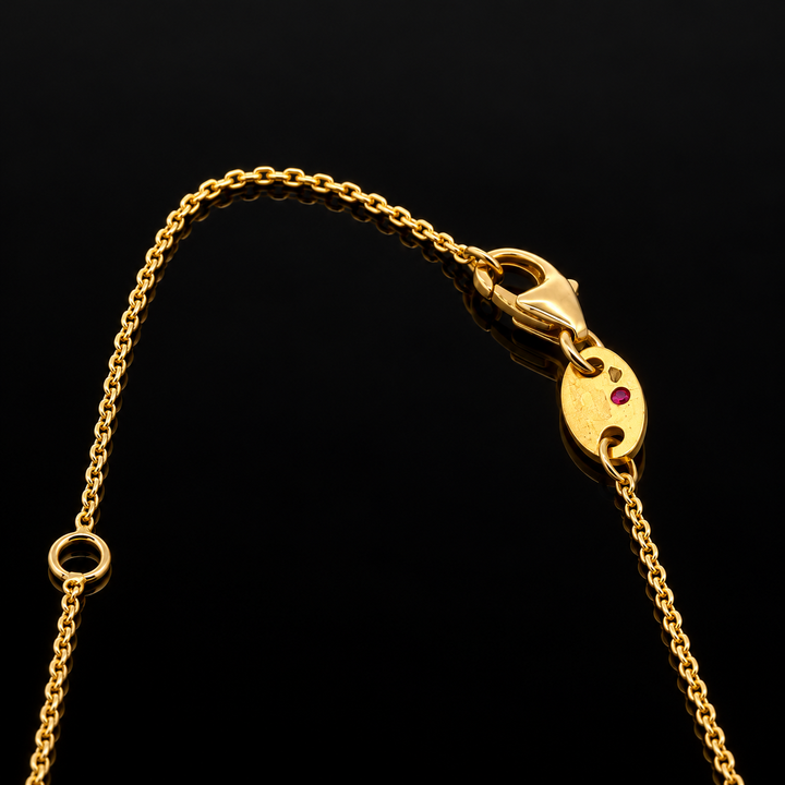 Estate Roberto Coin Diamond By The Yard 18KT Yellow Gold Necklace