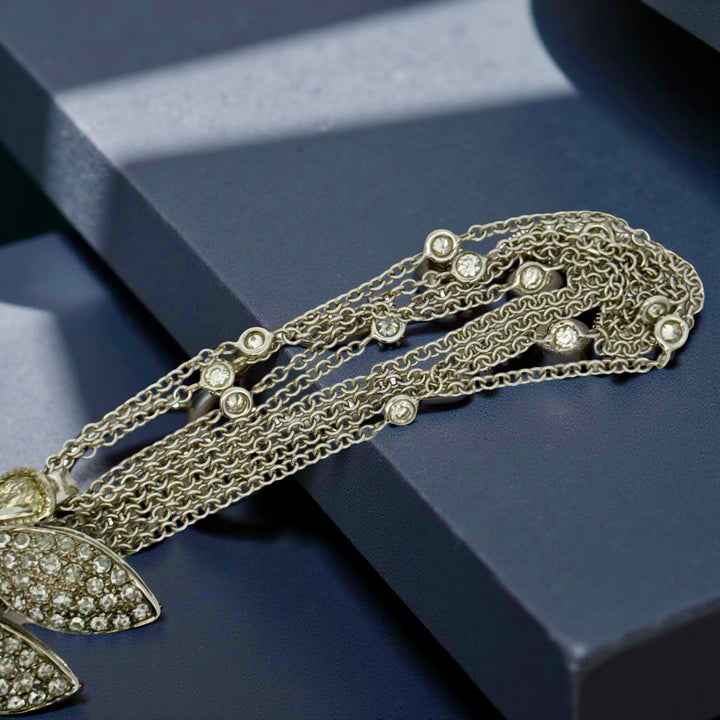 15.50cttw Designer Diamond 14K/18K White Gold Necklace