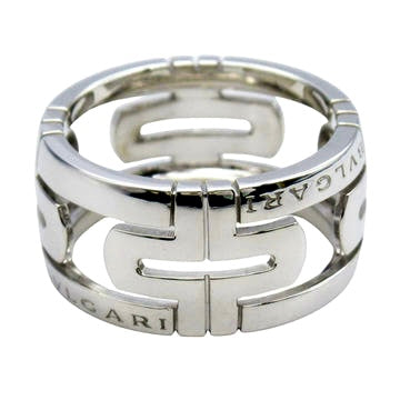 Designer Bvlgari Parentesi Collection 18k White Gold