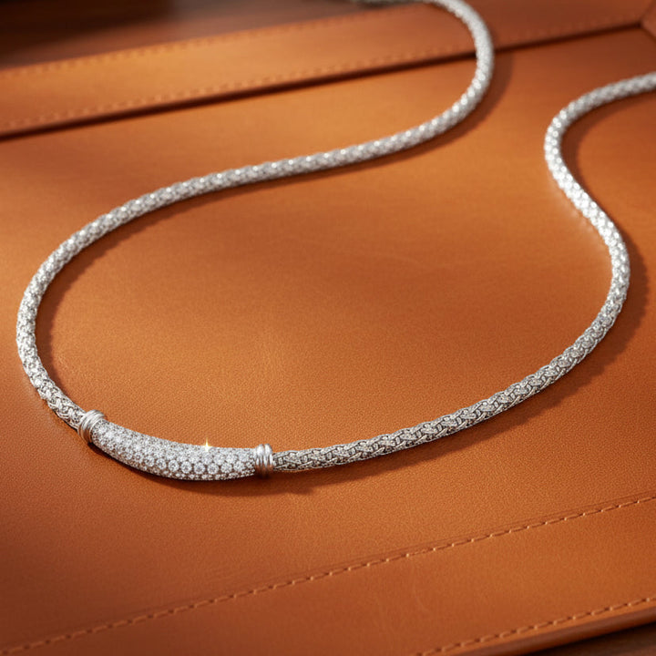 Designer Roberto Coin 3.00 cttw Diamond 18kt White Gold Necklace