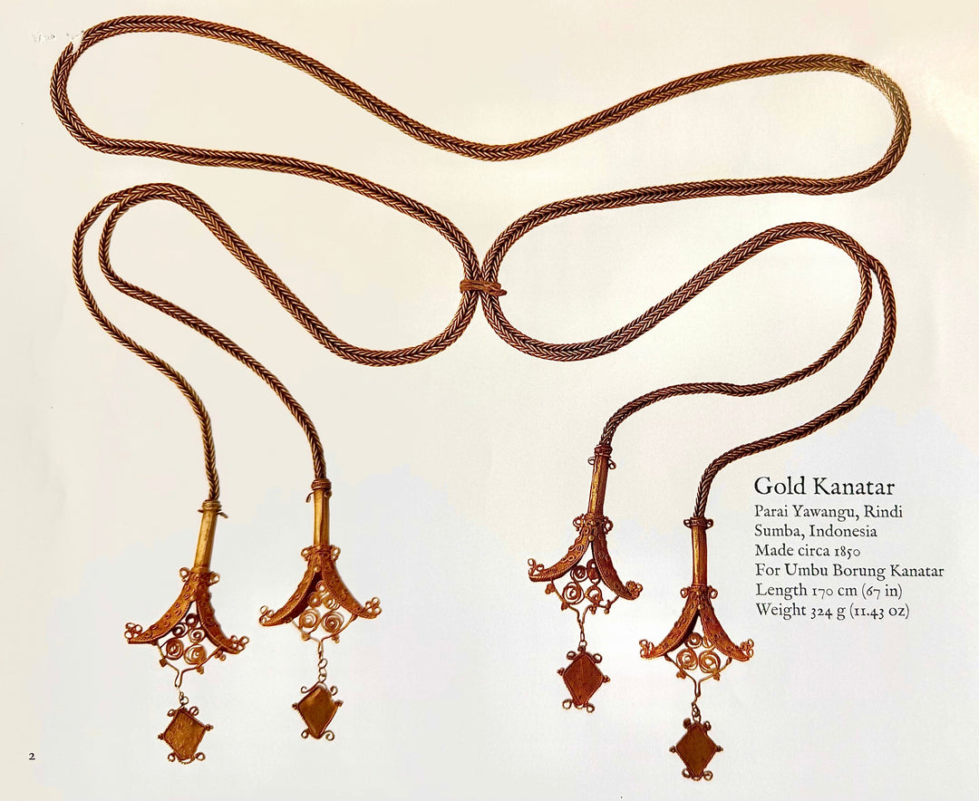 The Gold of Umbu Borung Kanatar Museum Collection. 13.9KT - 21.6KT Yellow Gold. 535.4 grams